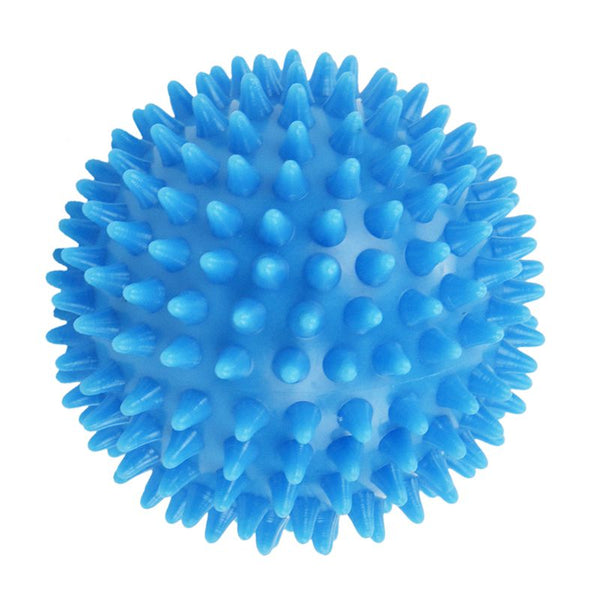 Spiky Massage Ball, Hard Stress Ball 7.5cm for Fitness Sport Exercise (sky  H1C9