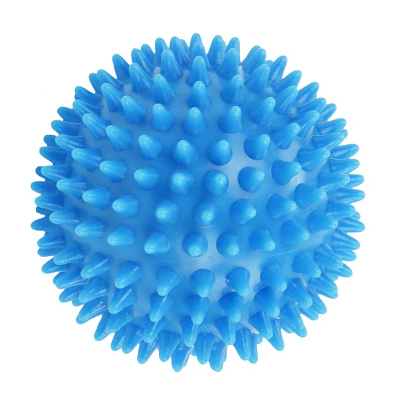 Spiky Massage Ball, Hard Stress Ball 7.5cm for Fitness Sport Exercise (sky  H1C9