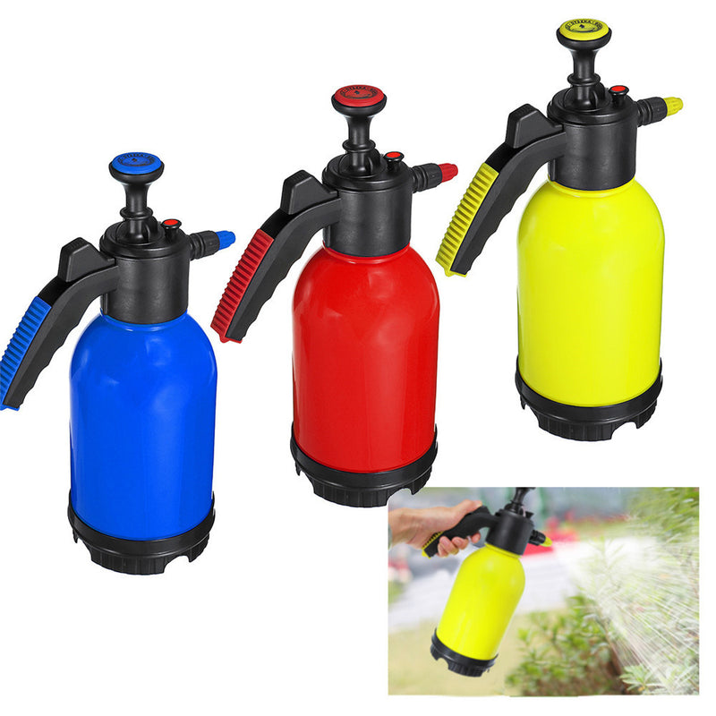 2L Handheld Portable Chemical Sprayer Pump Pressure Garden PET Water Bottle Tool