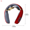 6 Modes Household Multifunctional Cervical Vertebra Massager 3D Smart Electric Shock Pulse Knead Neck Back Legs Massage Instrument