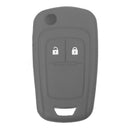 2 Botton Silicone Remote Key Shell Cover For VAUXHALL/ OPEL ASTRA CORSA INS