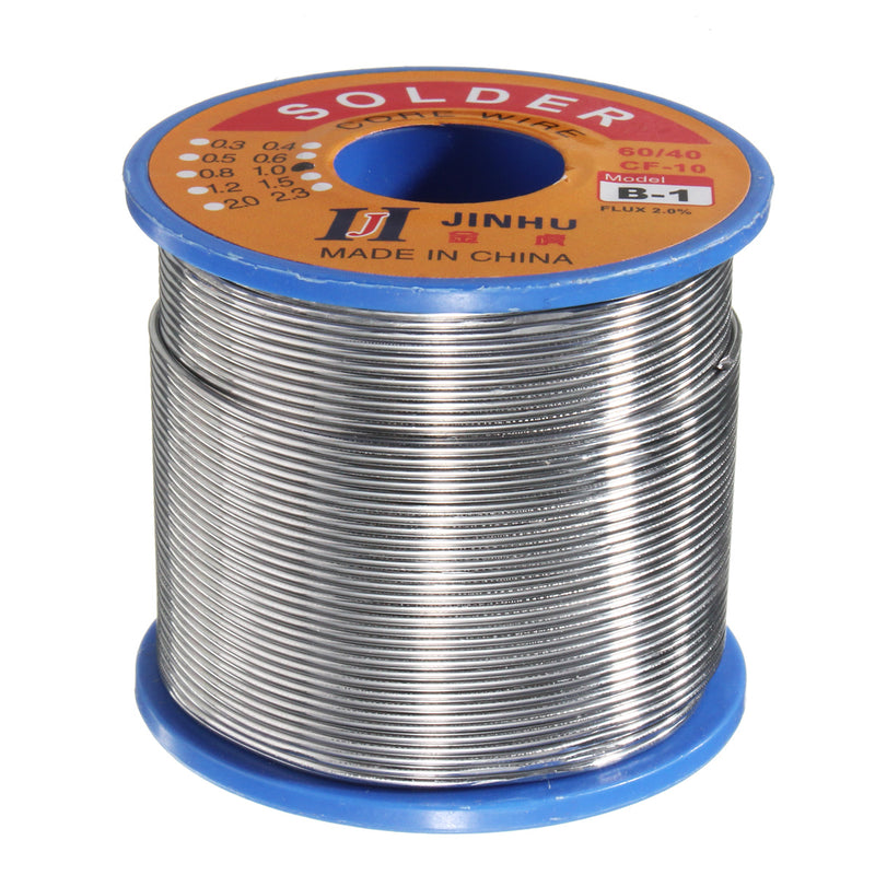 400g 60/40 Tin Lead 1.8-2.2% Flux 1.0mm Dia Soldering Solder Wire Reel