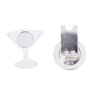 Magnetic Cap Cap Movable Metal Golf Light Green Wine Cup Marker Set Q3I5