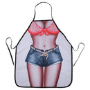 Bikini & Shorts Sexy Kitchen Apron Funny Creative Cooking Aprons for Women