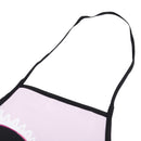 Fully Adjustable French Maid Apron, White, One Size Fits Most D7A4