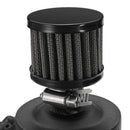 Universal Car 750ml Aluminum Catch Can Reservoir Fuel Tank with Breather Filter