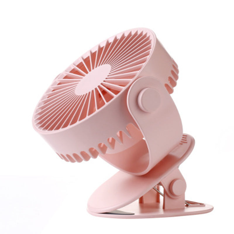 Cafele Protable USB Fan Mini Clip Desktop Fan Silent 3 Speed Fans Home Student Dormitory Bedside 360 Adjustable Desktop Office Fan