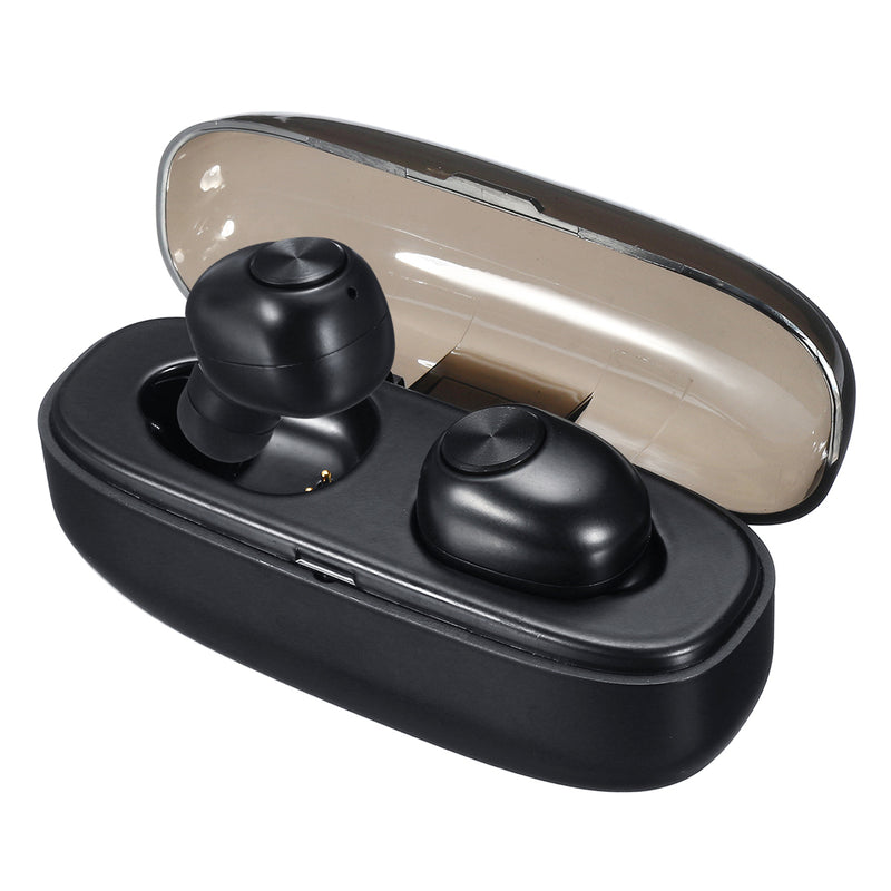 [bluetooth 5.0] TWS Wireless Earbuds Noise Cancelling Bilateral Calls IPX5 Waterproof Earphone with Charging Box