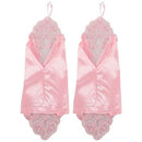 Women' Flora Short Wedding Dress Glove Fingerless Elegant Gloves for Bride  X5F9