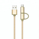 Bakeey 3A Micro USB Type C 2 In 1 Fast Charging Data Cable For HUAWEI XIAOMI VIVO Tablet