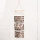 3 Grids Wall Hanging Storage Bag Organizer Toys Container Decor Pocket Pouch Desktop Organizer