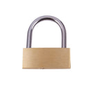 1pcs Solid keys Brass Padlock Yellow 40mm