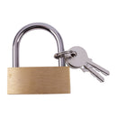 1pcs Solid keys Brass Padlock Yellow 40mm