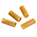 4pcs Hotbed Leveling Spring + 625zz Plastic Pulley + 1M 2*4mm Blue PTEF Tube with 10*25  Nuts Kit for 3D Printer Part