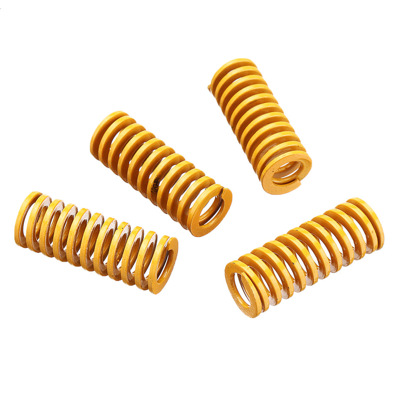 4pcs Hotbed Leveling Spring + 625zz Plastic Pulley + 1M 2*4mm Blue PTEF Tube with 10*25  Nuts Kit for 3D Printer Part