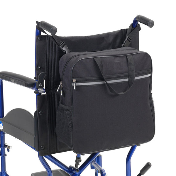 20L Oxford Cloth Wheelchair Storage Bag Hanging Accessory Organizer