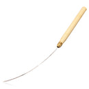 Wooden Handle Hair Extension Hook Pulling Needle Threader Tool