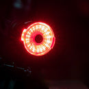 LEADLIKE 20LM Bike Tail Light 6 Modes IPX6 Waterproof Intelligent Induction USB Rechargeable Night Warning Light