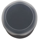 Round Plastic Single Watch Box with Sponge Cushion black C1Q7