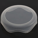 Round Plastic Single Watch Box with Sponge Cushion purple D3A8