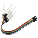 10 pin DuPont head test hook flat test hook clip test hook logic analyzer h