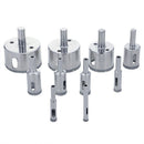 Diamond Drill Bits - Glass and Tile Hollow Core Drill Bits Extractor Remove X9O4