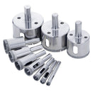 Diamond Drill Bits - Glass and Tile Hollow Core Drill Bits Extractor Remove X9O4