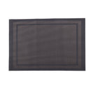 Insulation Bowl Place mats Dining Kitchen Pad Western Table Mat, Black