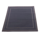 Insulation Bowl Place mats Dining Kitchen Pad Western Table Mat, Black