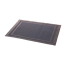 Insulation Bowl Place mats Dining Kitchen Pad Western Table Mat, Black