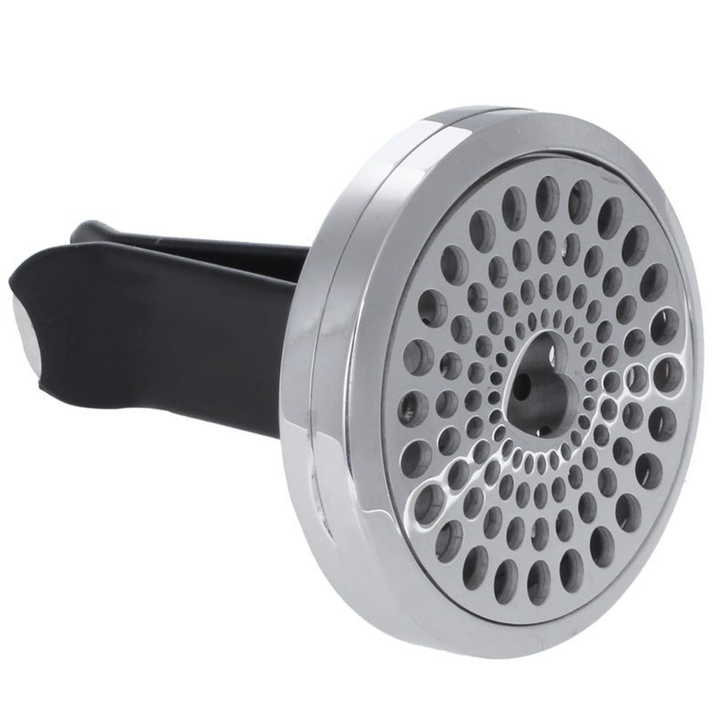 Car Air Freshener Essential Oil Aromatherapy Vent Diffuser Locket With Clip D5S7