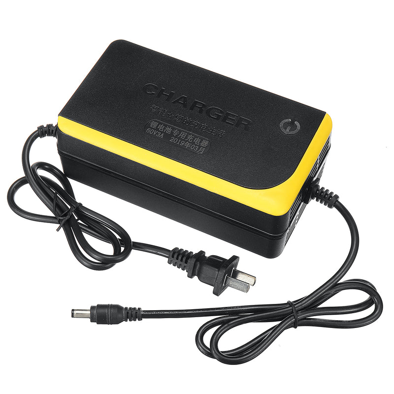 60V 3A Lithium Battery Charger For Skateboard Single-wheeled Electric Bicycle