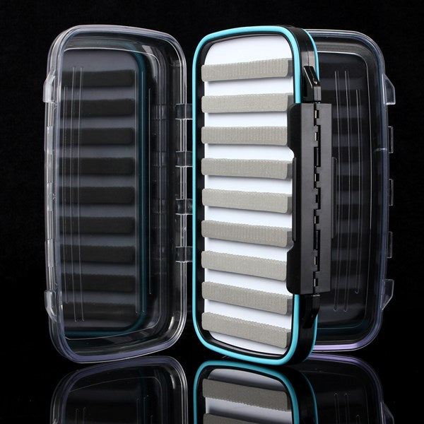 Waterproof Double-side Fly Fishing Box Fishing Lure Box Fishing Tackle Box