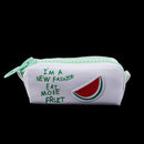 New Cute Summer Fruits Pencil Case Large Capacity Canvas School Pencil W9K4