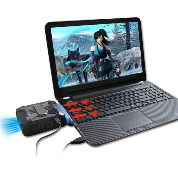Mini Cooler USB Laptop Portable Mini Vacuum Air Cooling Fan Extracting Cooler