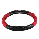 Car Steering Wheel Cover Universal Crystal Crown PU Leather Steering Wheel