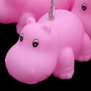 Indoor Outdoor 4.9 ft Cute Animal Ornaments Battery Operated 10 LED Decorat B2C8