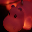 Indoor Outdoor 4.9 ft Cute Animal Ornaments Battery Operated 10 LED Decorat B2C8