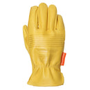 Motorcycle Leather Yellow Motorbike Winter Sport Racing Gloves S M L XL