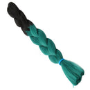 24 inch Dip Dye Kanekalon Jumbo Braiding Synthetic Hair Extension Twist Bra