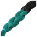 24 inch Dip Dye Kanekalon Jumbo Braiding Synthetic Hair Extension Twist Bra