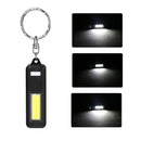 Portable Mini COB LED Keychain Camping Work Light Pocket Flashlight for Outdoor Hiking Fishing