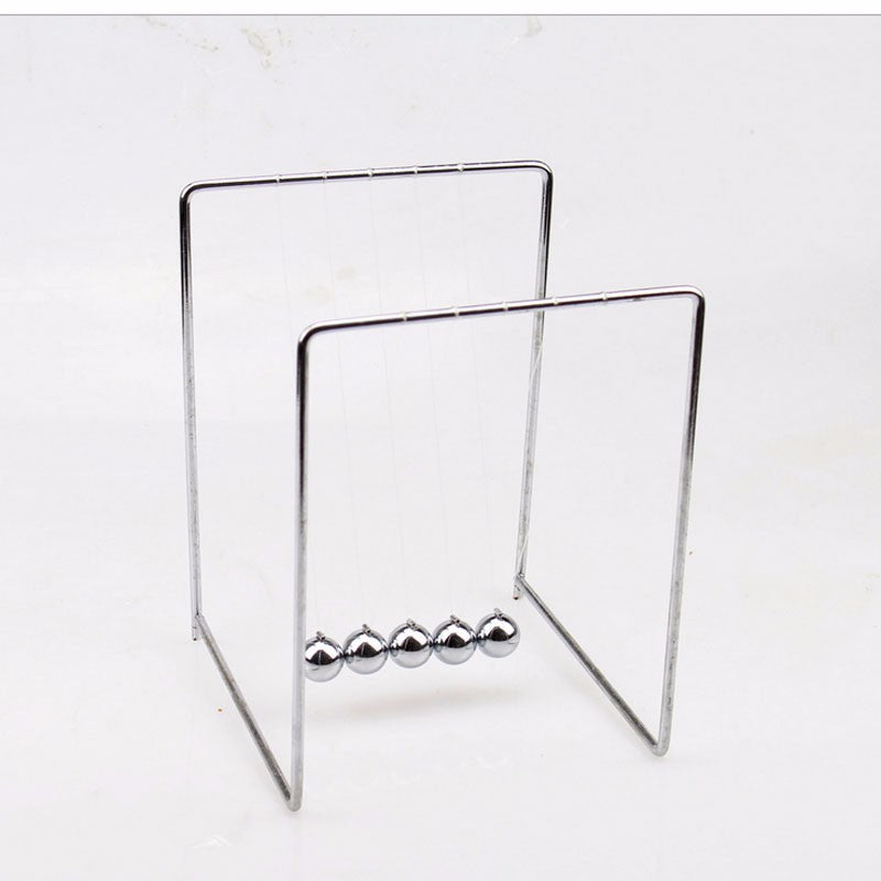Stainless Steel Retro Metal Balls Toys Metal Stents Newton Pendulum Balls Desk Ornaments Decorations