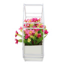 Flower Pot Plant Stand Floating Wall Storage Shelves for Room Garden Office