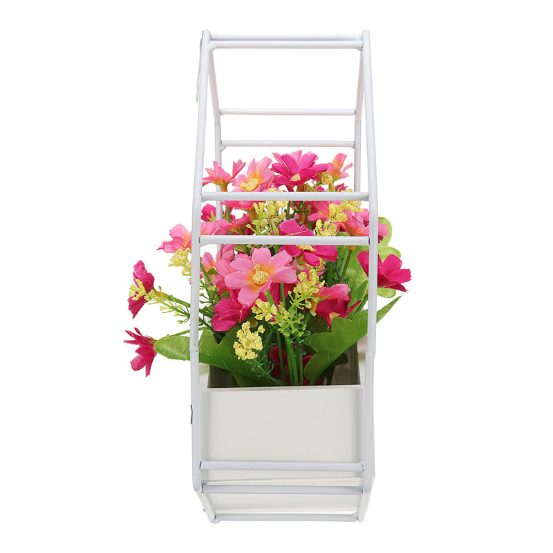 Flower Pot Plant Stand Floating Wall Storage Shelves for Room Garden Office