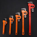 25-35CM Heavy Pipe Wrench Round Tongs Clamp Mounting Clamp Pipe Wrench Hardware Tools Pipe Tongs