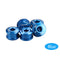 GUB 5pcs M8*8 Aluminum Alloy Bike Tooth Disc Screw  Fit for Bicycle Crankset Double Chainring