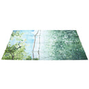 3x5ft Green Trees Field Garden Nature Scenery Graphic Printed Wall Mural Vi I4P5