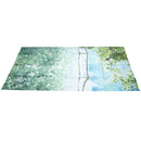 3x5ft Green Trees Field Garden Nature Scenery Graphic Printed Wall Mural Vi I4P5