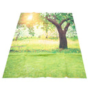 3x5ft Green Trees Forest Field Garden Nature Scenery Graphic Printed Wall M C4S8